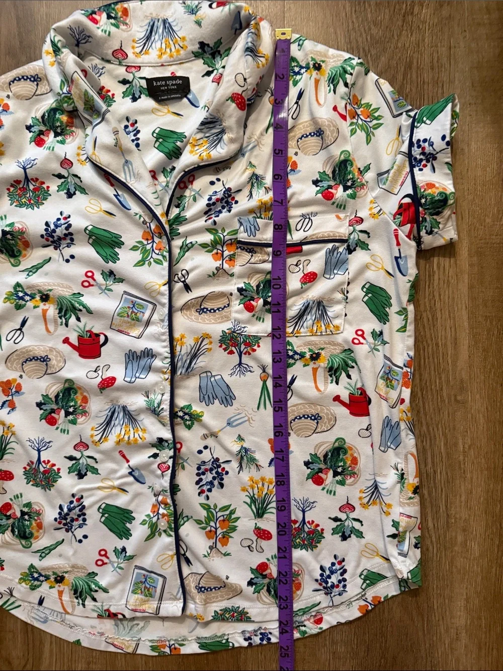 Kate Spade Pajama Set Women's Size Small
